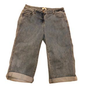 5/$20 Per Se NWOT Size 10 Capri Jeans